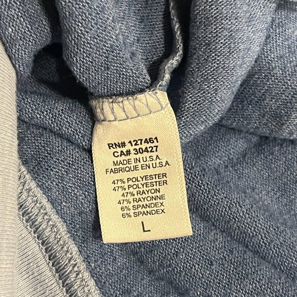 Wildfox Women's Graphic T-Shirt Blue Weekend, I Love You Size Large - Picture 5 of 5